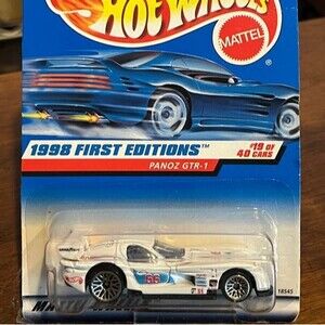Vintage Hot Wheels 1998 First Editions #19 Panoz GTR-1